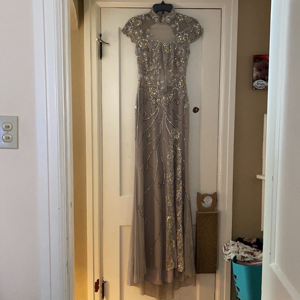 STUNNING Mac Duggal Beaded Gown